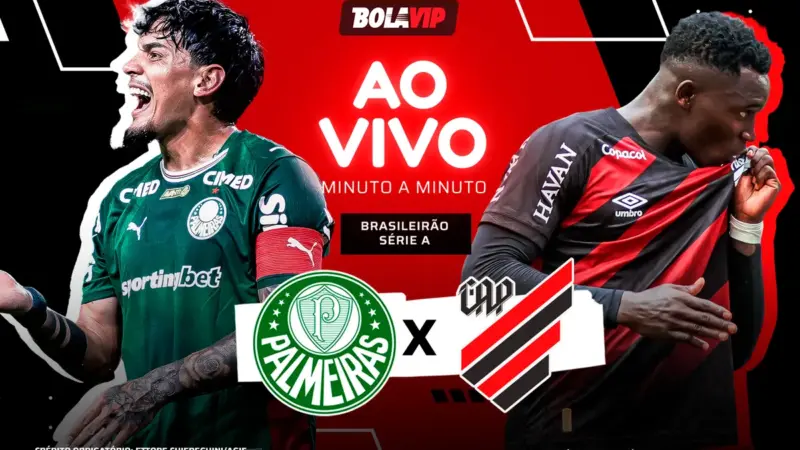 Palmeiras vence Athletico-PR por 1 a 0 no Allianz Parque; Murilo é expulso e deixa Verdão com um a menos