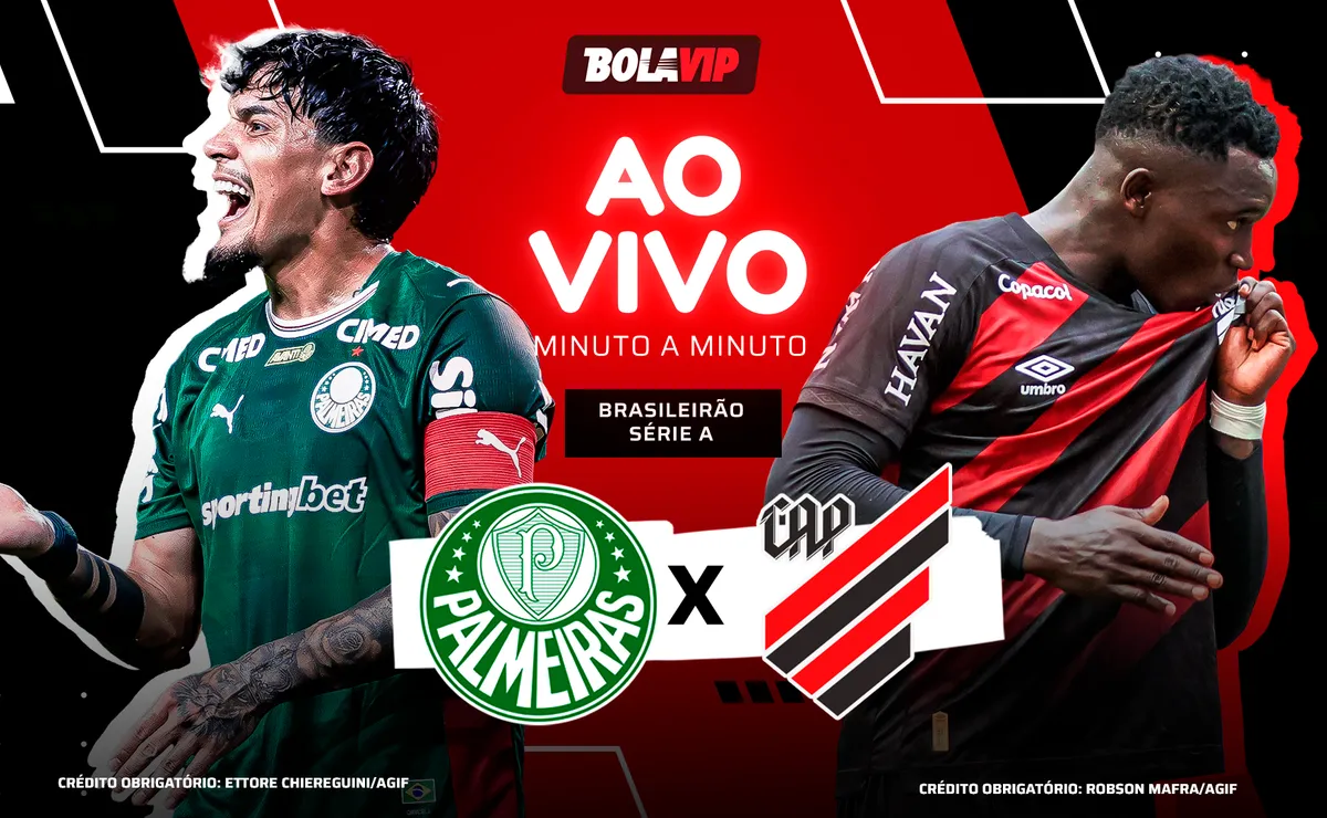Palmeiras vence Athletico-PR por 1 a 0 no Allianz Parque; Murilo é expulso e deixa Verdão com um a menos
