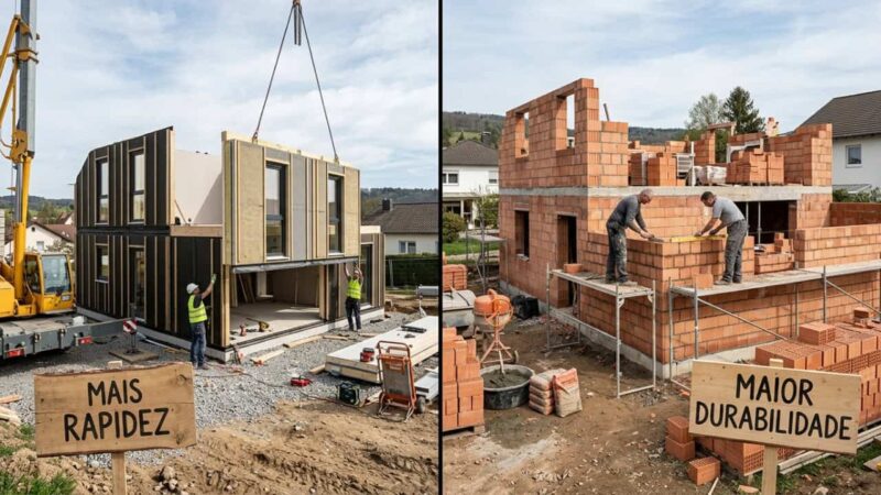 Casa pré-fabricada ou alvenaria: qual custa menos?