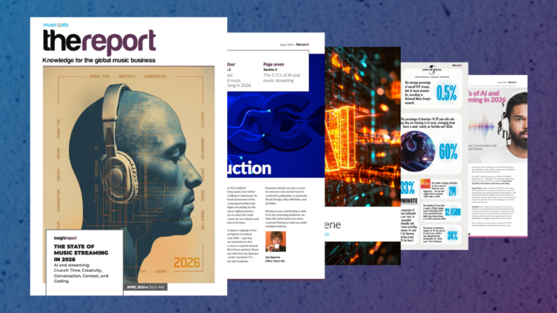 Music Ally lança primeiro Insight Report de 2026 sobre streaming musical e IA