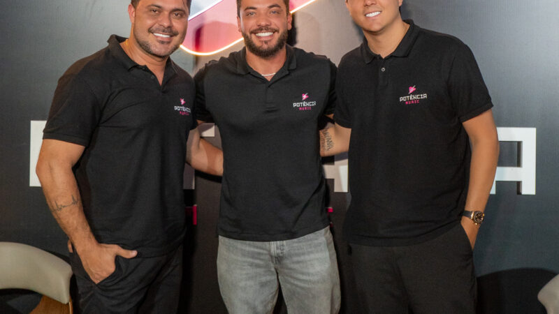 Wesley Safadão, Rod Bala e Wagner Barbosa reposicionam a Potência Music como gravadora com gestão artística completa