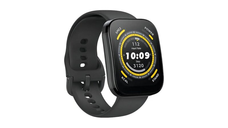 Amazfit Bip 5 com GPS integrado aparece em promoção no Mercado Livre