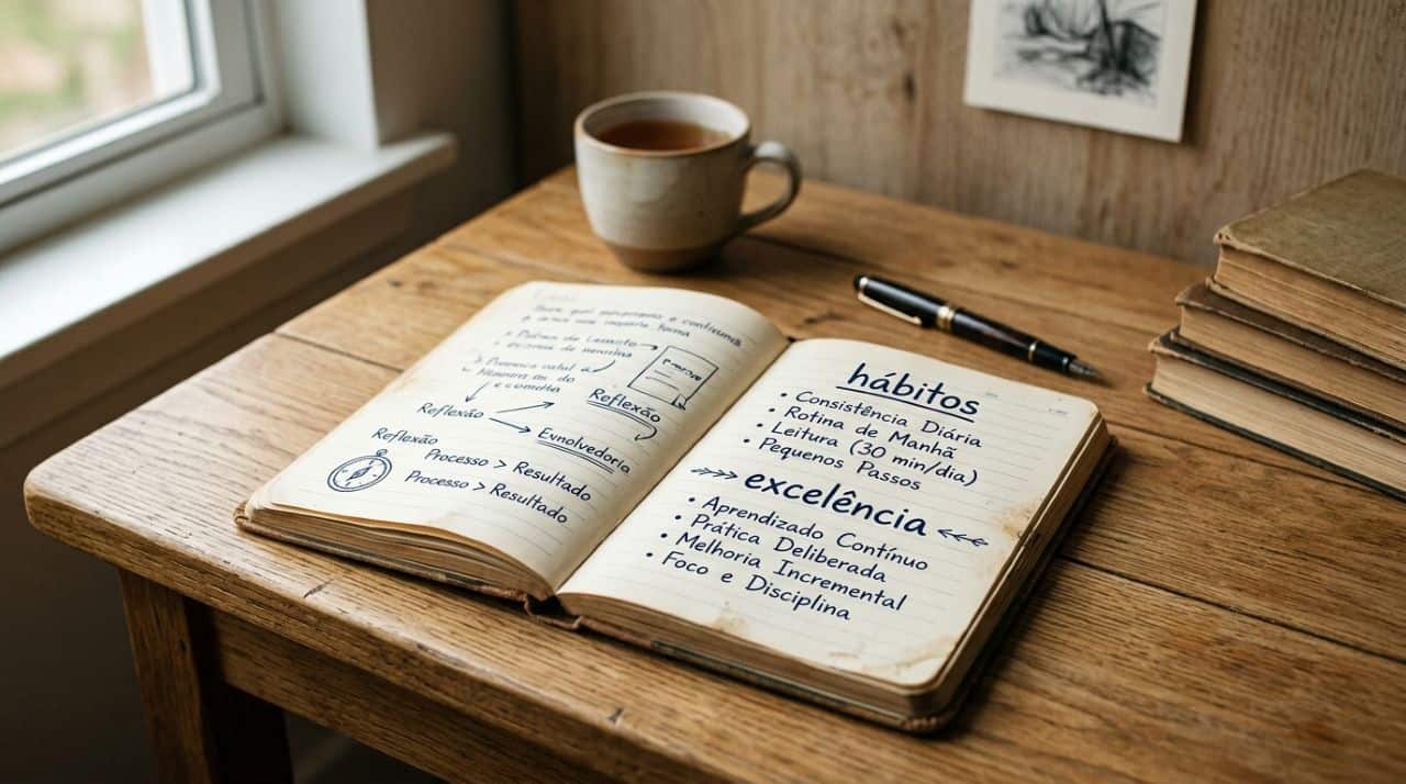 Aristóteles e os hábitos: por que a excelência é construída na rotina