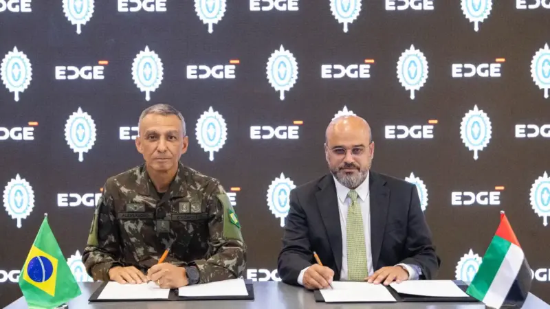 Brasil se torna peça central na estratégia de defesa do EDGE Group, dos Emirados Árabes