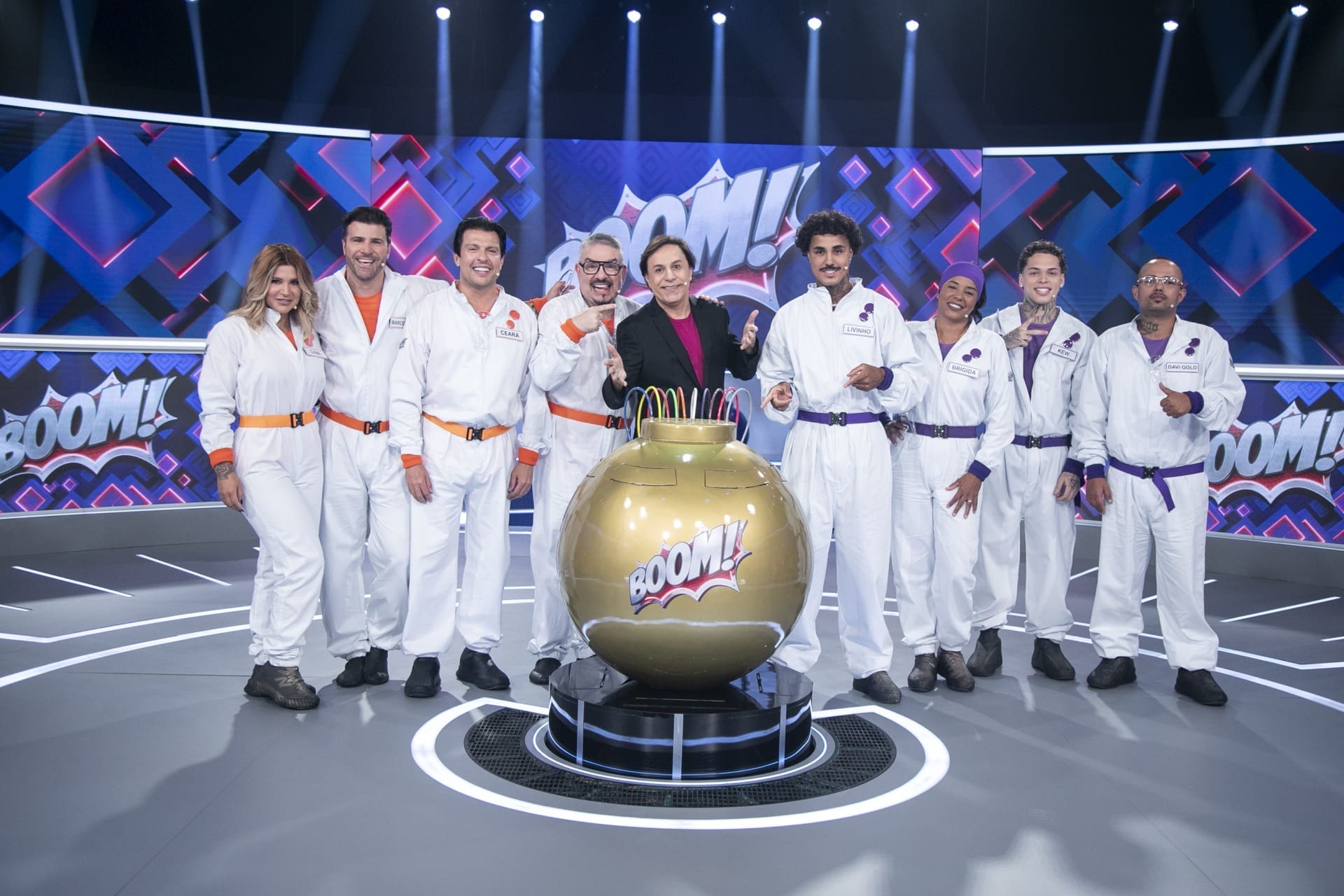 MC Livinho e Bola comandam equipes no novo episódio do “Boom!” deste domingo (26)