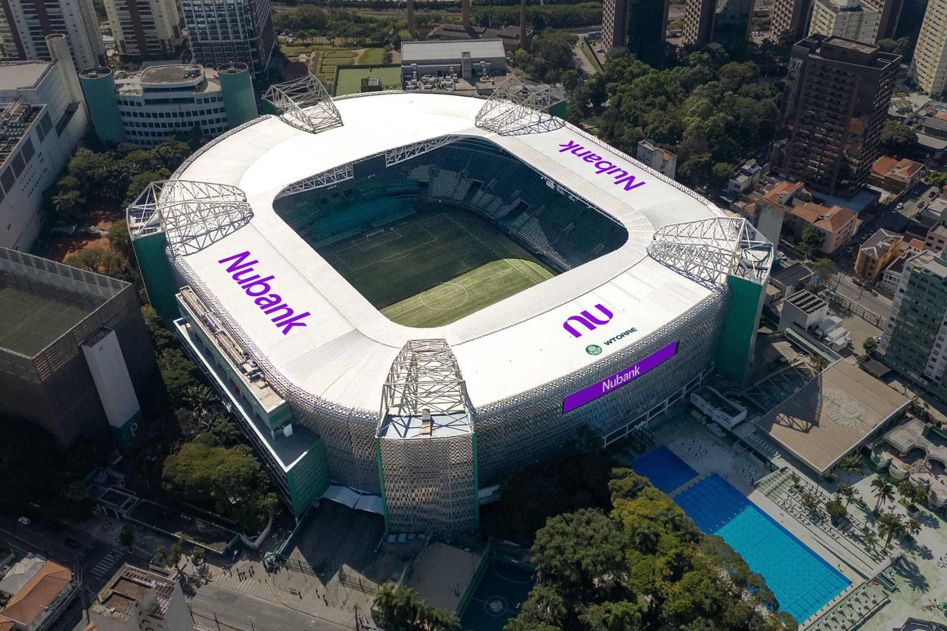 Nubank assume naming rights do estádio do Palmeiras e estádio terá nome escolhido por voto popular