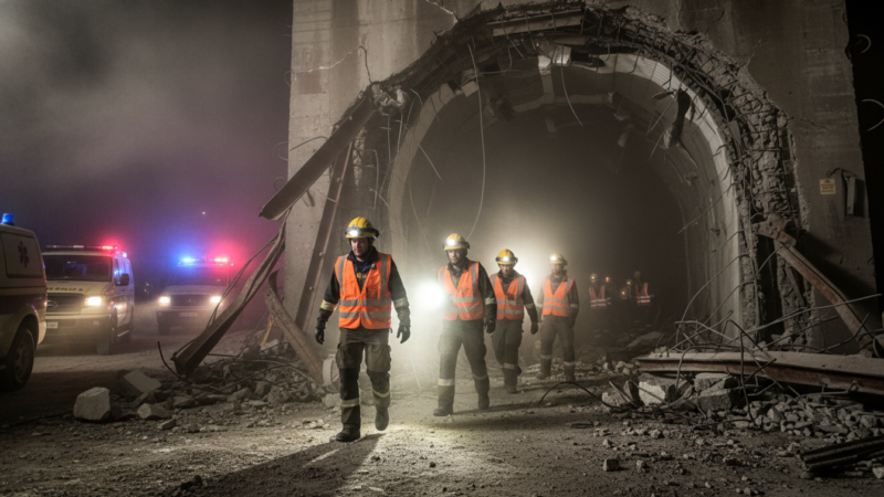Explosão em túnel de Chongqing mata quatro operários e deixa nove feridos