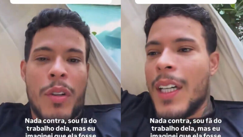 Felipe Amorim diz ter se decepcionado com Ludmilla ao gravar feat com Dennis