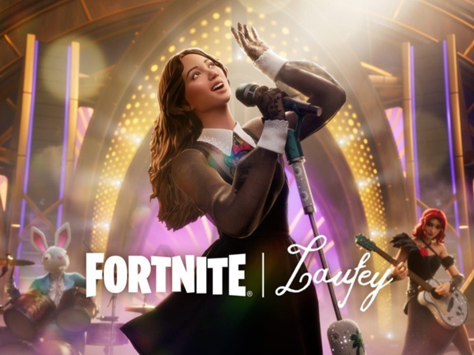 Laufey é a atração principal da 14ª temporada do Festival de Fortnite