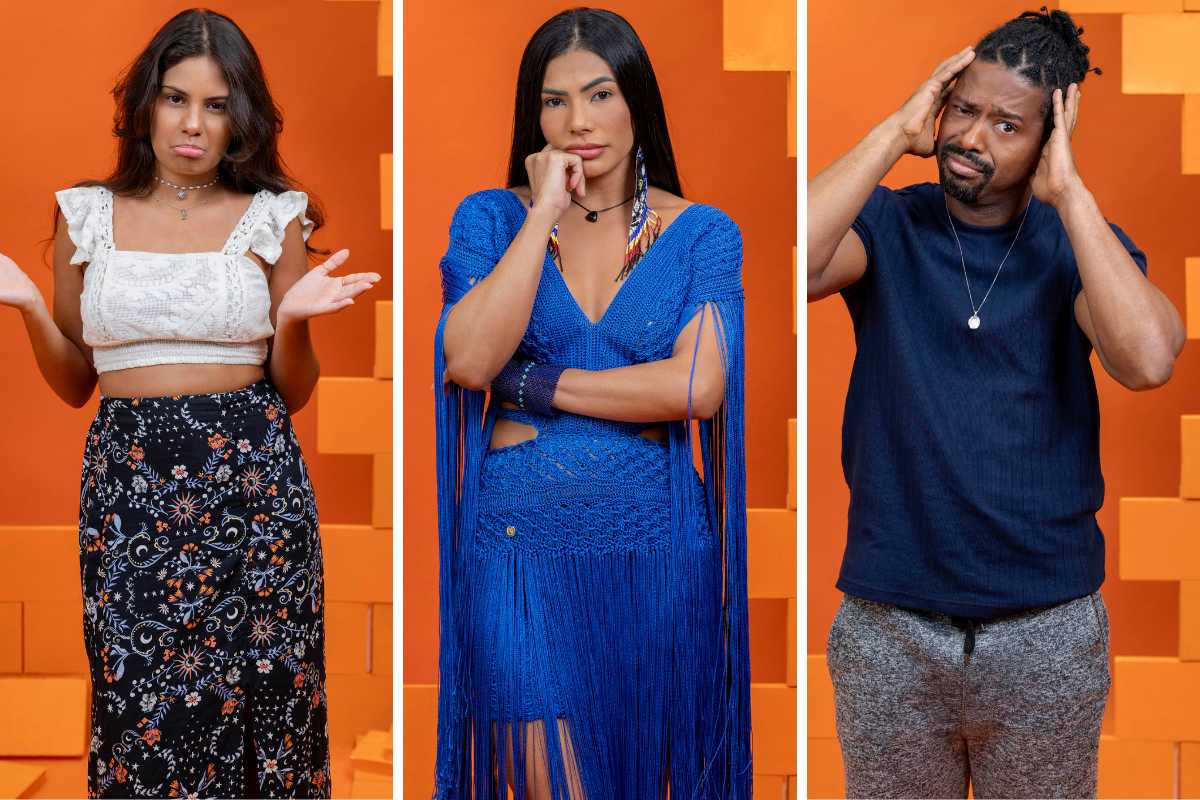 BBB 26: Gabriela, Marciele e Leandro Boneco formam Paredão