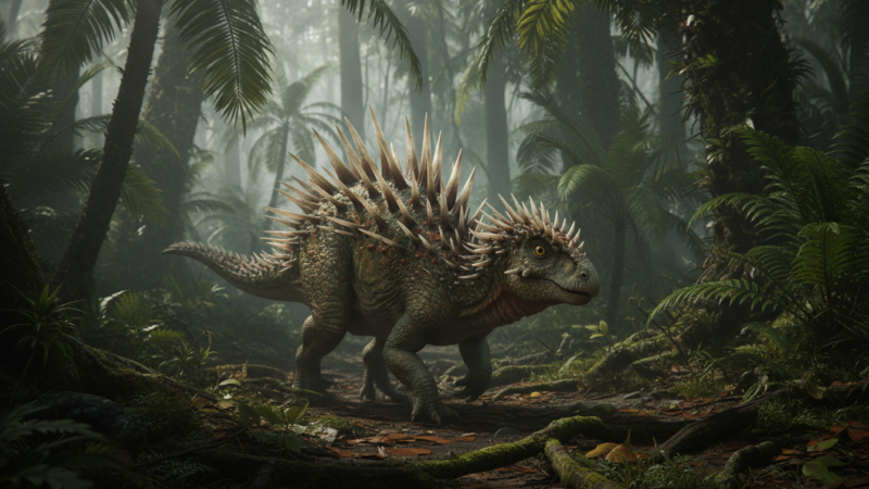 Dinossauro chinês de 125 milhões de anos tinha espinhos ocos crescendo da pele, dizem pesquisadores
