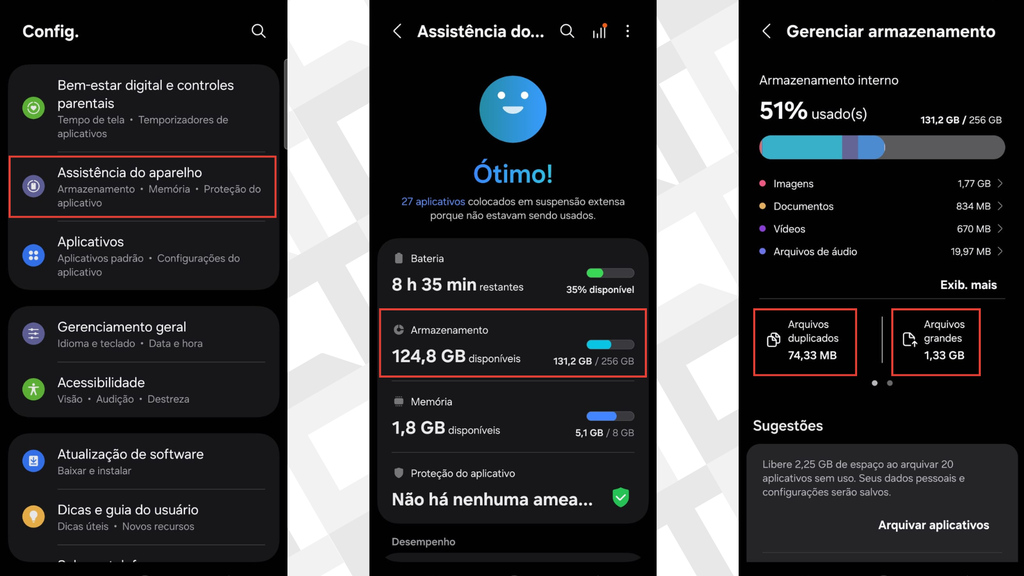 Celular Samsung lento? 11 ajustes para recuperar desempenho e bateria