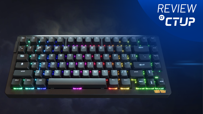 Tectoy lança teclado ZN175 Pro com construção robusta e layout 75%