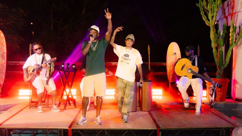 Releitura de “Deixe-me Ir” inaugura projeto “Luau 1Kilo” com Pelé MilFlows e Junior Lord