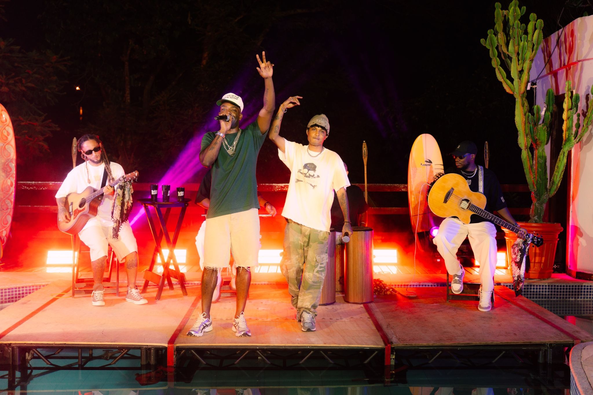 Releitura de “Deixe-me Ir” inaugura projeto “Luau 1Kilo” com Pelé MilFlows e Junior Lord