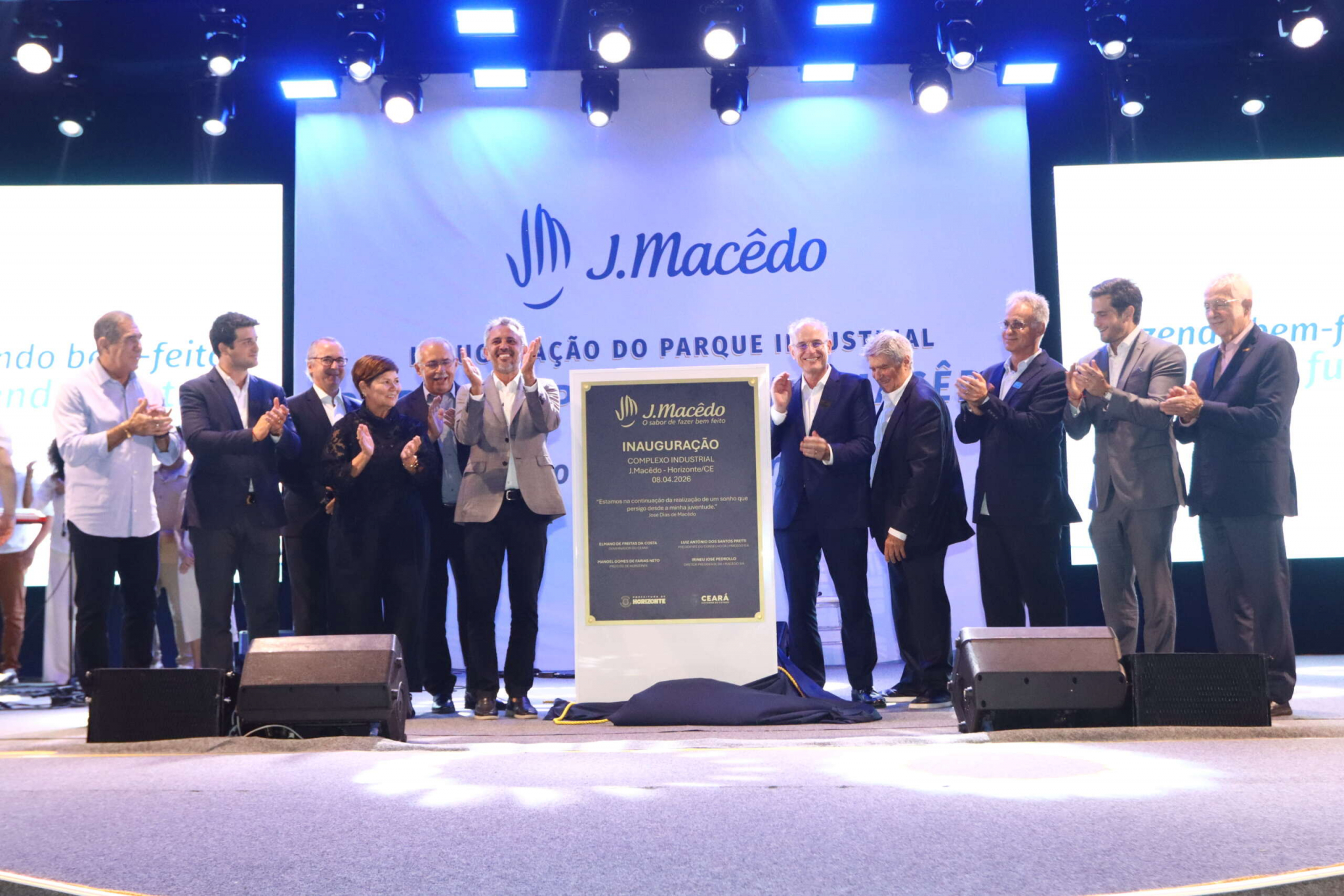 J.Macêdo inaugura complexo industrial em Horizonte com investimento de R$ 300 milhões