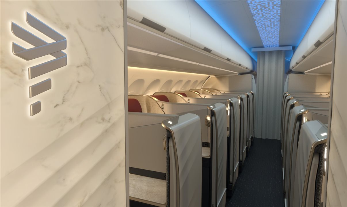Latam vai oferecer assentos que viram cama em Airbus A321XLR a partir de 2027