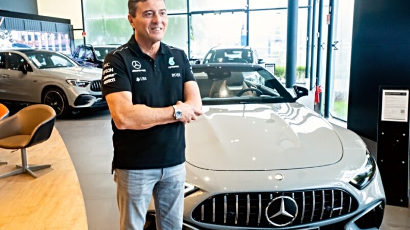 Newsedan apresenta Mercedes-AMG SL 63 em brunch exclusivo com Luiz Teixeira