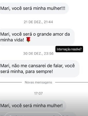 Mariana Goldfarb relata incômodo após receber mensagens insistentes de seguidor