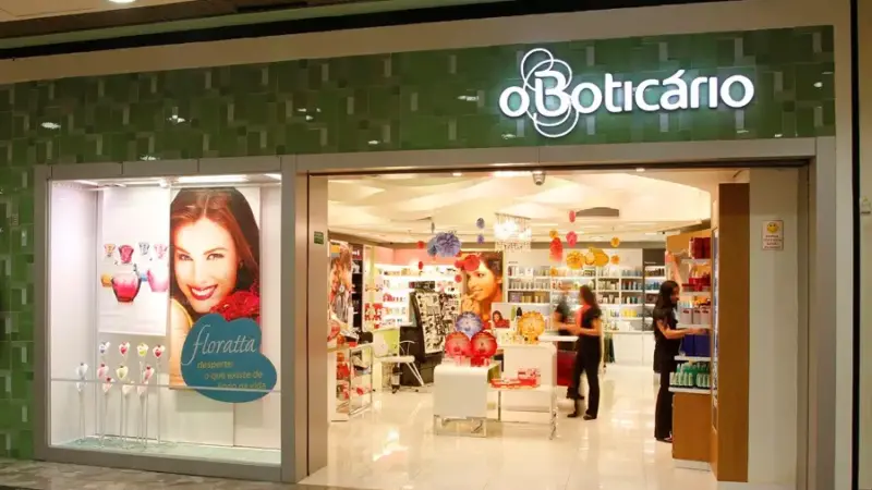 Grupo Boticário mantém crescimento em mercado fraco e reduz distância para a líder Natura