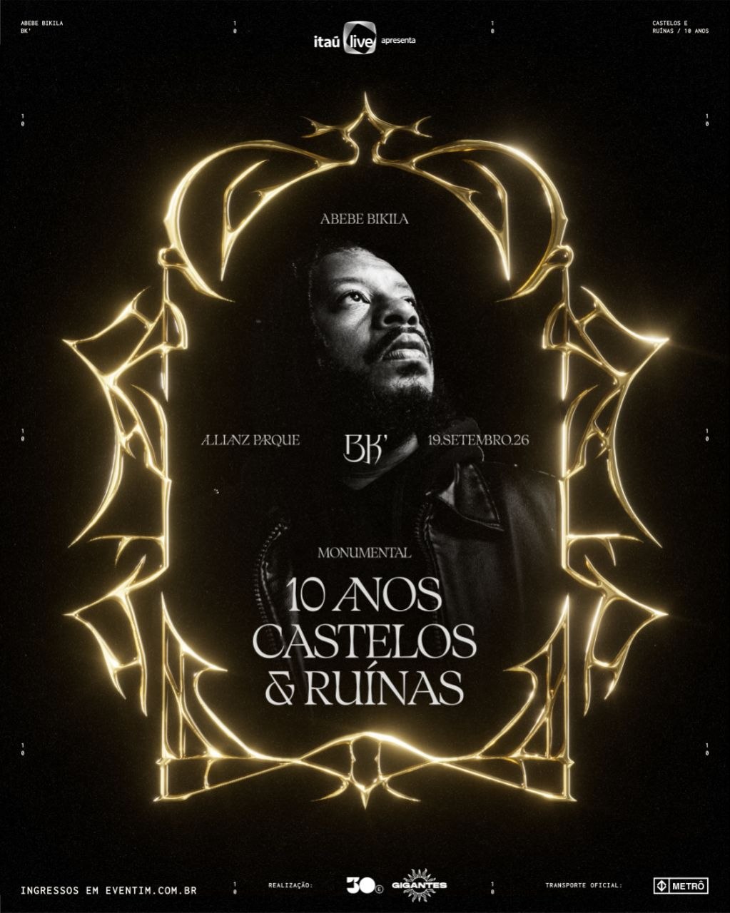 BK’ será o primeiro rapper brasileiro a fazer show solo no Allianz Parque