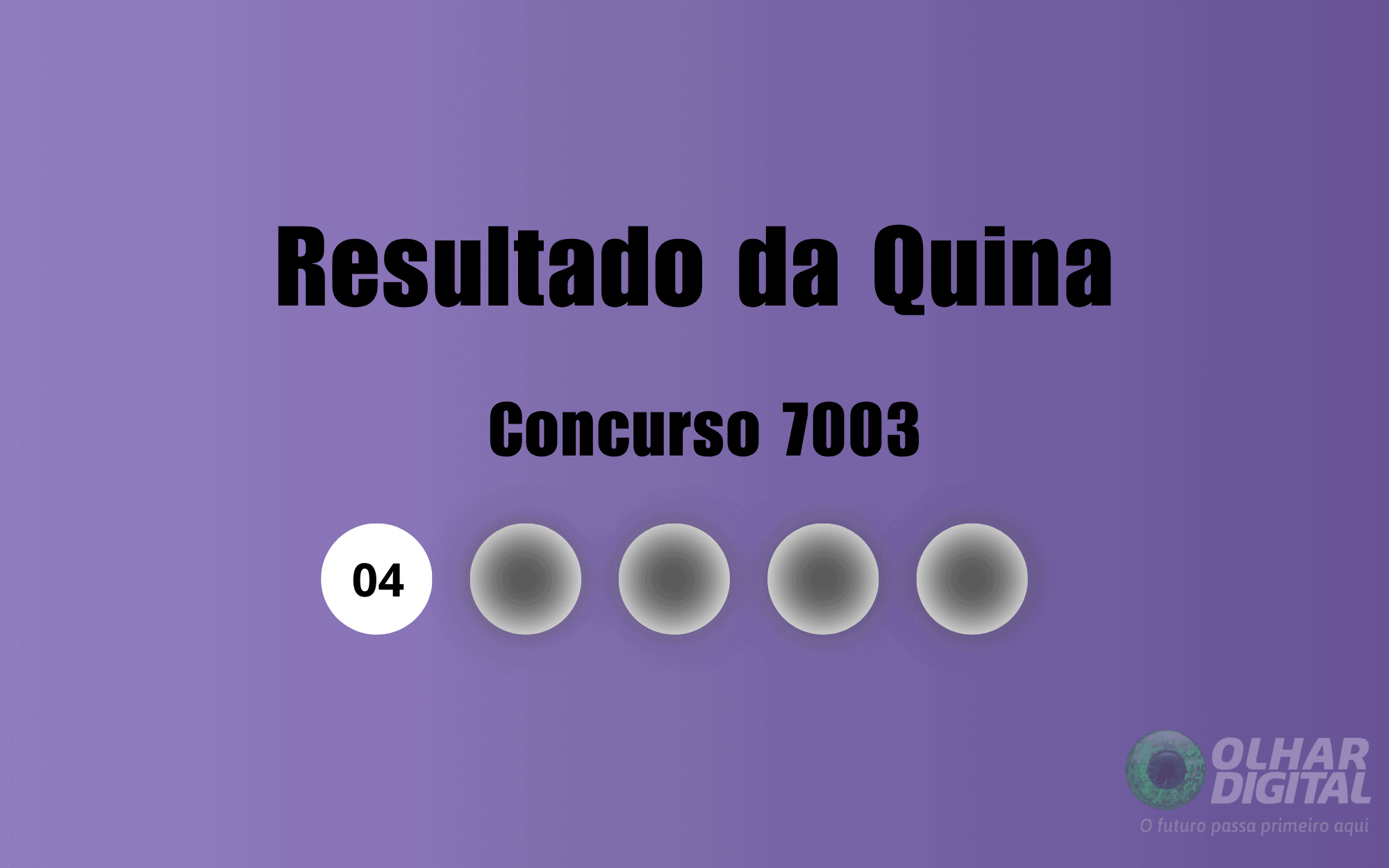 Resultado da Quina 7003: números sorteados no dia 16 de abril de 2026