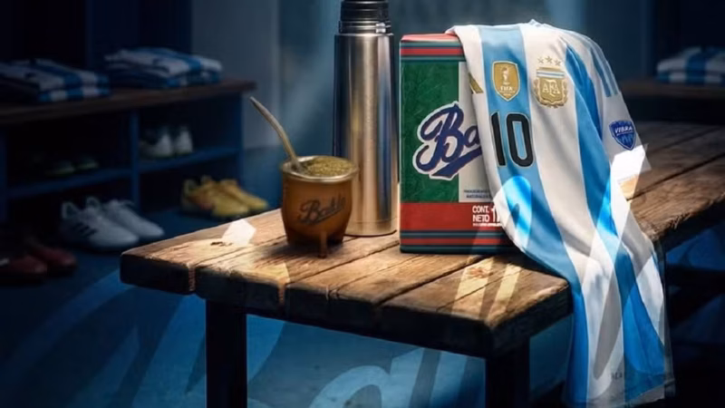 Baldo, empresa gaúcha de erva‑mate, passa a patrocinar a seleção da Argentina