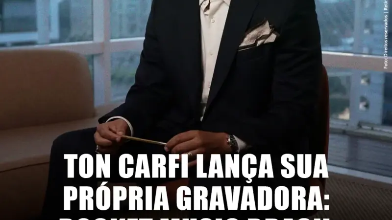 Ton Carfi lança a gravadora Rocket Music Brasil para apoiar novos talentos