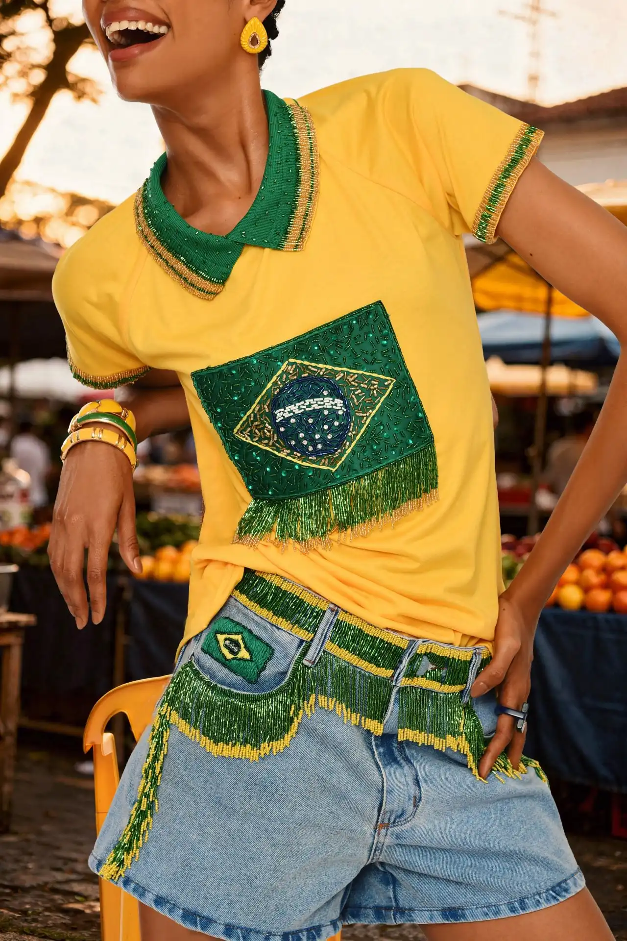 Marca de luxo Manzan Brand investe R$ 200 mil em coleção “brasilcore” e espera triplicar faturamento na Copa
