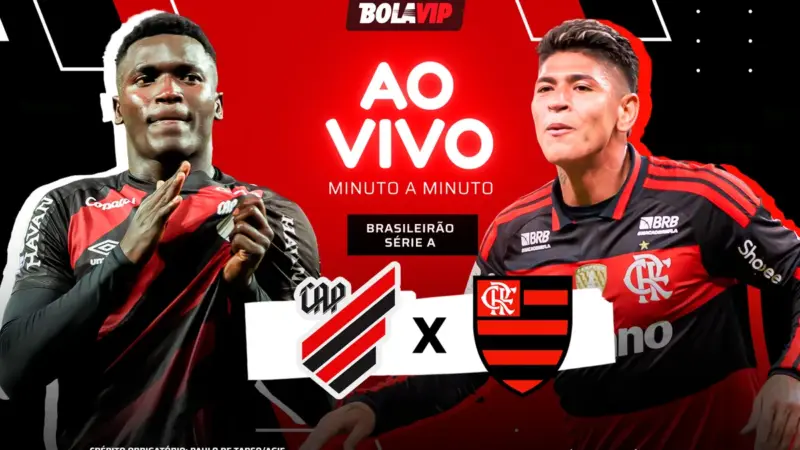 Athletico-PR e Flamengo permanecem sem gols no primeiro tempo na Arena da Baixada