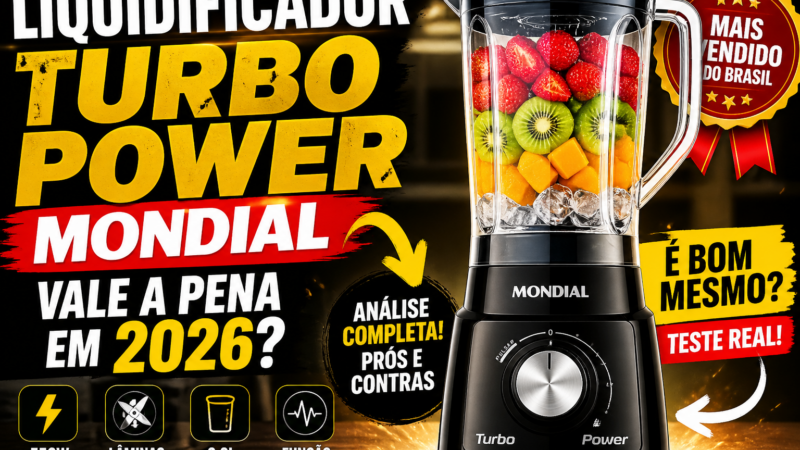 Os 5 Melhores Liquidificadores Turbo em 2026 (O último vai te surpreender)