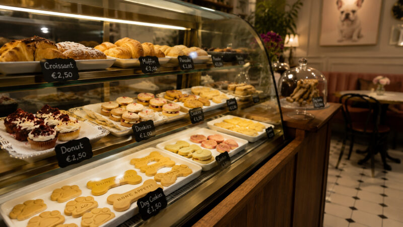 Mercado pet de luxo em Paris se expande com cafés e confeitarias que atendem cães e tutores
