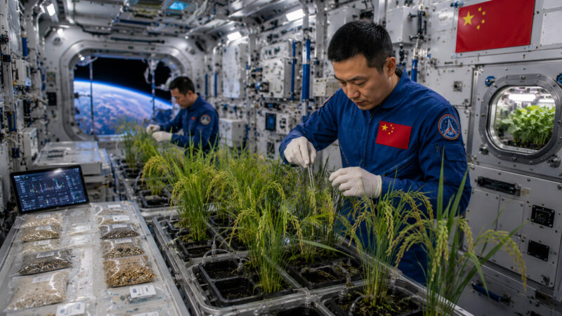 Veja como arroz no espaço vira aposta científica da china para entender como a microgravidade pode alterar a genética do grão mais importante da segurança alimentar asiática e revelar se futu…