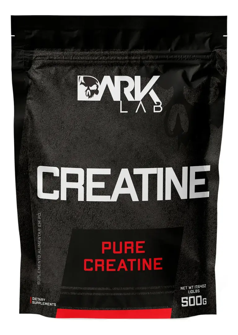 Creatina Monohidratada Pura 500g Dark Lab Alta Performance
