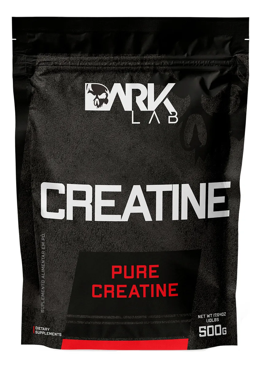 Creatina Monohidratada Pura 500g Dark Lab Alta Performance