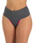 Calcinha Fitness Modeladora Kit 5 Cós Alto com Alta Compressão