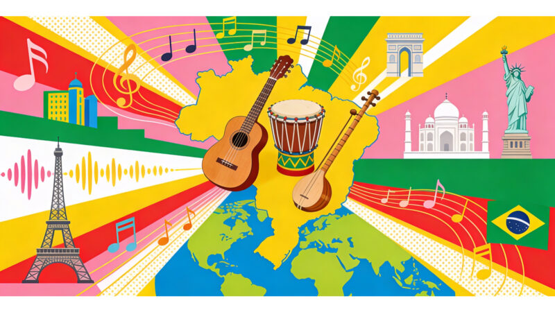Conheça dados de território mostram onde artistas brasileiros podem transformar plays em carreira internacional