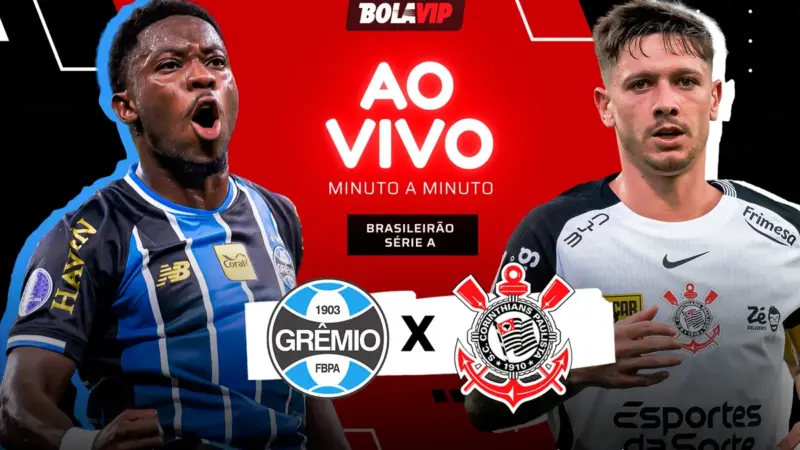 Saiba mais sobre grêmio x corinthians ao vivo e grÁtis – 1 x 3 – kaio césar amplia o placar pelo brasileirão