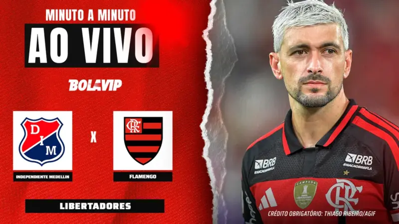 Independiente Medellín x Flamengo é paralisado após fogos e invasão da torcida pela Libertadores