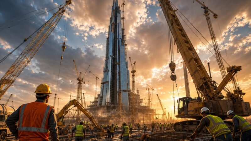 Arábia Saudita retoma obras da Jeddah Tower após mais de 10 anos de abandono
