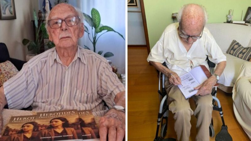 Saiba mais sobre escritor mais velho do mundo está no brasil, foi reconhecido pelo guinness e acaba de lançar um livro aos 104 anos; autor soma 22 obras publicadas, continua escrevendo mesmo com …
