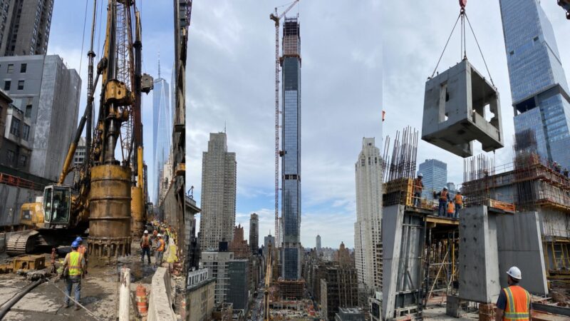 Arranha-céu ultrafino de 435 metros em Manhattan reúne engenharia extrema e luxo residencial
