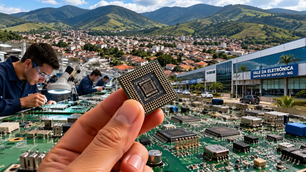 Descubra pacato vilarejo rural no brasil fica nas montanhas, abriga centenas de empresas de tecnologia, produz microchips, urnas eletrônicas e equipamentos médicos avançados e se transformou no …