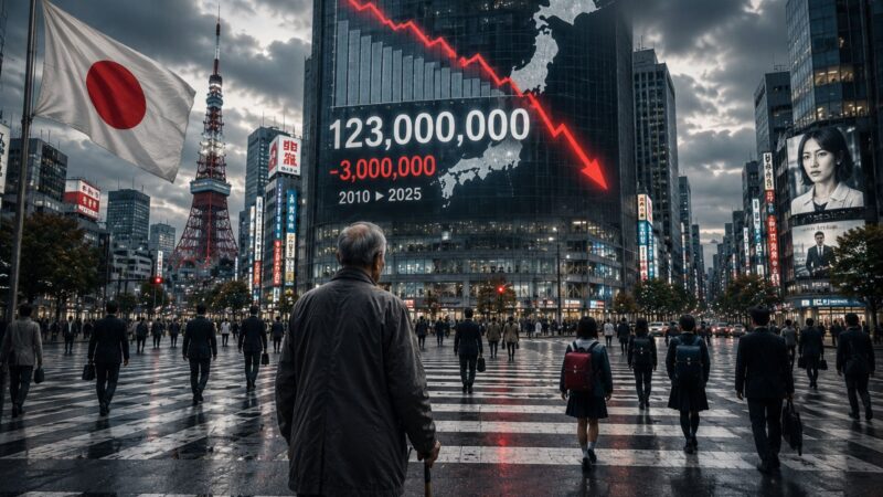 Descubra o fim do japão? população está sumindo, país perde mais de 3 milhões de habitantes em apenas cinco anos e número de nascimentos cai pelo décimo ano seguido, acendendo alerta sobre …