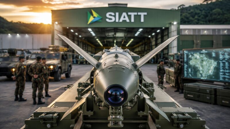 SIATT entrega primeiro lote do míssil MAX 1.2 AC e amplia capacidade do Exército e vigilância da Amazônia Azul