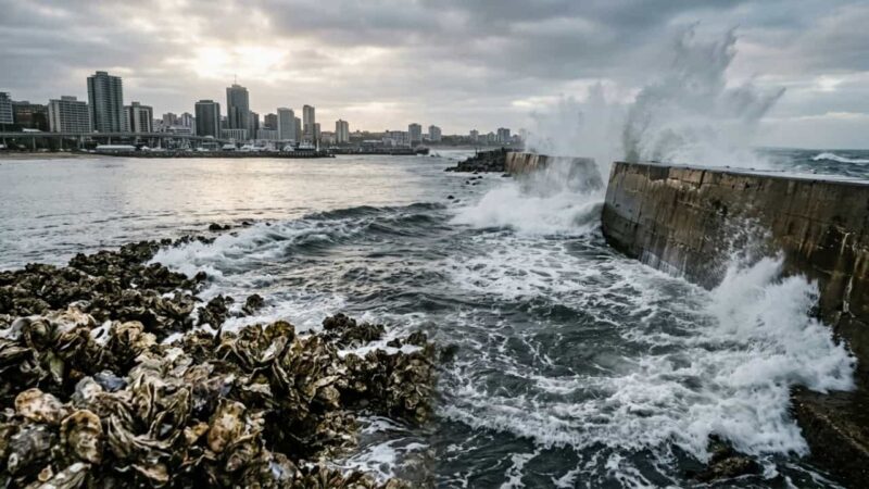 Barreira viva de ostras protege Manhattan contra erosão e ondas intensas