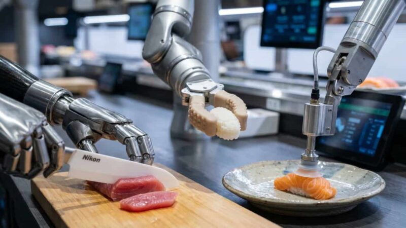 Japão inaugura primeiro restaurante do mundo em que garçom, cozinheiro e caixa são o mesmo robô