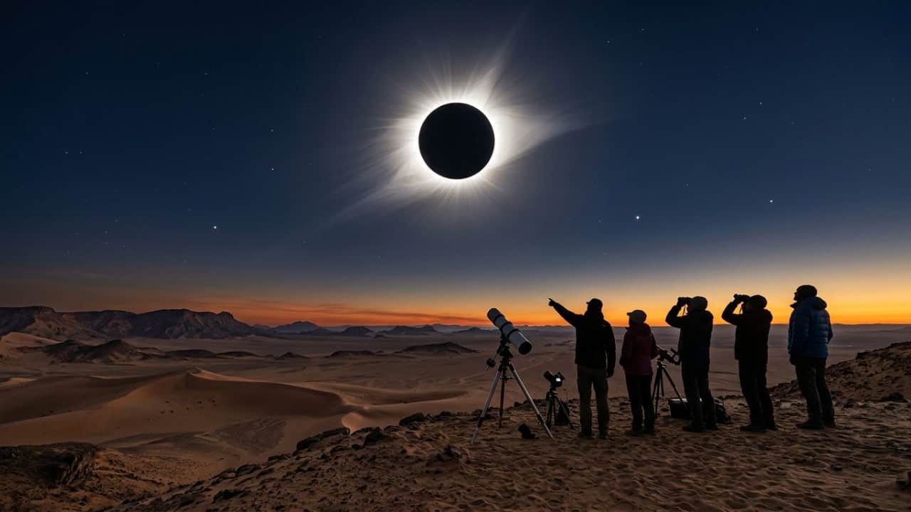 Eclipse solar de 02/08/2027 terá a maior totalidade do século e não se repetirá por mais de 157 anos