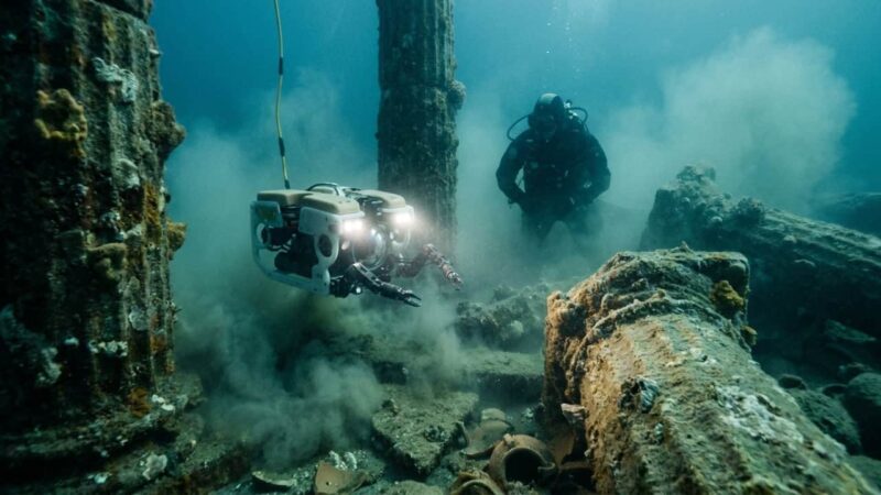 Recuperam partes do Farol de Alexandria e recriam monumento em modelo virtual
