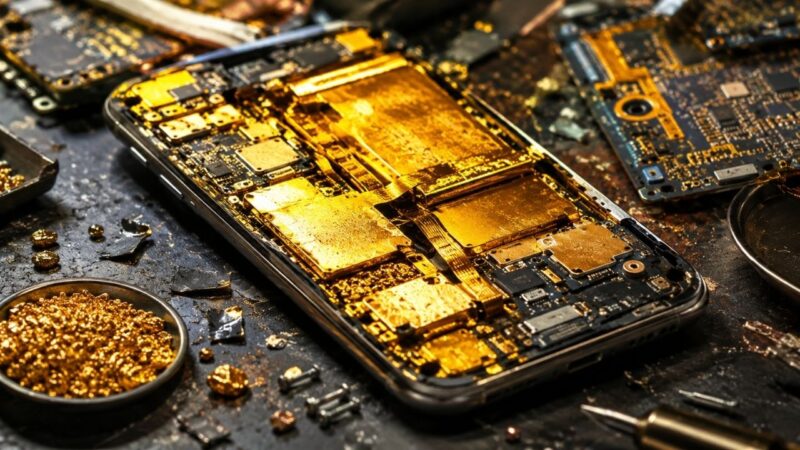 Conheça ouro de 22 quilates pode estar escondido em item doméstico tratado como sucata, enquanto cientistas suíços usam soro de leite para recuperar metal precioso e abrir caminho para nova min…